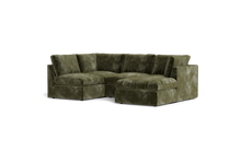 Load image into Gallery viewer, Ciello - Sectional - Sage - High Angled
