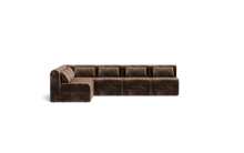 Load image into Gallery viewer, Atmosphere Sleeper Sofa &amp; Sectional - Rounded Backrest - Espresso
