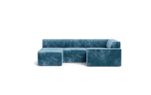 Load image into Gallery viewer, Atmosphere Sleeper Sofa &amp; Sectional - Regular Backrest - Harbour Blue
