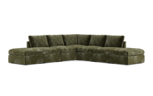 Load image into Gallery viewer, Ciello - Sectional - Sage - High Angled
