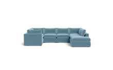 Load image into Gallery viewer, Ciello - Sectional - Aqua - Regular Backrest
