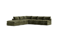 Load image into Gallery viewer, Ciello - Sectional - Sage - Regular Backrest
