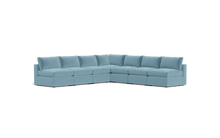 Load image into Gallery viewer, Ciello - Sectional - Aqua - Regular Backrest
