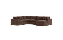 Load image into Gallery viewer, Ciello XL - Sectional - Chocolate - Regular Backrest
