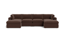 Load image into Gallery viewer, Ciello XL - Sofa - Chocolate - Regular Backrest
