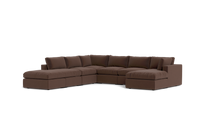 Load image into Gallery viewer, Ciello - Sectional - Chocolate - Regular Backrest
