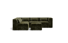 Load image into Gallery viewer, Atmosphere Sleeper Sofa &amp; Sectional - Regular Backrest - Sage
