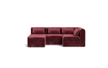 Load image into Gallery viewer, Atmosphere Sleeper Sofa &amp; Sectional - Rounded Backrest - Bordeaux
