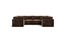 Load image into Gallery viewer, Ciello XL - Sectional - Espresso - High Angled
