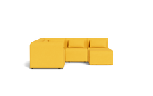 Load image into Gallery viewer, Atmosphere Sleeper Sofa &amp; Sectional - Rounded Backrest - Lemon Zest
