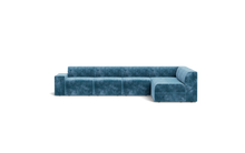 Load image into Gallery viewer, Atmosphere Sleeper Sofa &amp; Sectional - Regular Backrest - Harbour Blue
