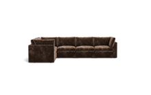 Load image into Gallery viewer, Ciello XL - Sectional - Espresso - High Angled
