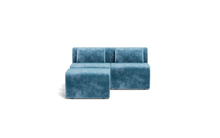 Load image into Gallery viewer, Atmosphere Sleeper Sofa &amp; Sectional - Regular Backrest - Harbour Blue
