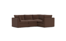Load image into Gallery viewer, Ciello - Sectional - Chocolate - High Angled
