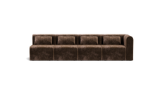 Load image into Gallery viewer, Atmosphere Sleeper Sofa &amp; Sectional - Rounded Backrest - Espresso
