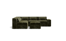 Load image into Gallery viewer, Atmosphere Sleeper Sofa &amp; Sectional - Regular Backrest - Sage
