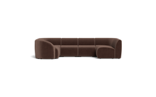 Load image into Gallery viewer, Cassini - Corner Sectional - Chocolate

