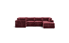 Load image into Gallery viewer, Ciello XL - Sectional - Bordeaux - Regular Backrest
