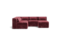 Load image into Gallery viewer, Atmosphere Sleeper Sofa &amp; Sectional - Regular Backrest - Bordeaux
