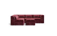 Load image into Gallery viewer, Atmosphere Sleeper Sofa &amp; Sectional - Regular Backrest - Bordeaux

