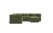Load image into Gallery viewer, Atmosphere Sleeper Sofa &amp; Sectional - Regular Backrest - Cypress Green
