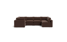 Load image into Gallery viewer, Ciello XL - Sectional - Chocolate - Regular Backrest
