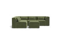 Load image into Gallery viewer, Atmosphere Sleeper Sofa &amp; Sectional - Regular Backrest - Cypress Green
