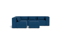 Load image into Gallery viewer, Atmosphere Sleeper Sofa &amp; Sectional - Regular Backrest - Cerulean
