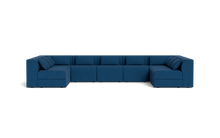 Load image into Gallery viewer, Atmosphere Sleeper Sofa &amp; Sectional - Regular Backrest - Cerulean
