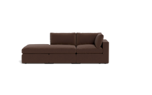 Load image into Gallery viewer, Ciello XL - Sofa - Chocolate - Regular Backrest
