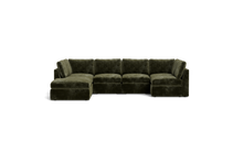Load image into Gallery viewer, Ciello XL - Sectional - Sage - High Angled
