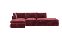 Load image into Gallery viewer, Ciello - Sofa - Bordeaux - High Angled
