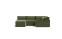 Load image into Gallery viewer, Atmosphere Sleeper Sofa &amp; Sectional - Regular Backrest - Cypress Green
