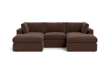 Load image into Gallery viewer, Ciello - Sofa - Chocolate - Regular Backrest
