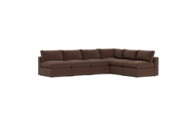 Load image into Gallery viewer, Ciello XL - Sectional - Chocolate - Regular Backrest
