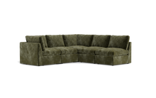 Load image into Gallery viewer, Ciello - Sectional - Sage - High Angled
