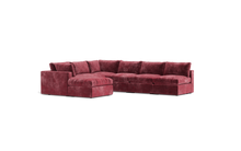 Load image into Gallery viewer, Ciello XL - Sectional - Bordeaux - Regular Backrest
