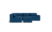 Load image into Gallery viewer, Atmosphere Sleeper Sofa &amp; Sectional - Regular Backrest - Cerulean
