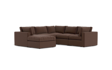 Load image into Gallery viewer, Ciello XL - Sectional - Chocolate - Regular Backrest

