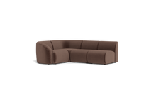 Load image into Gallery viewer, Cassini - Corner Sectional - Chocolate
