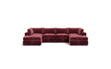 Load image into Gallery viewer, Ciello XL - Sectional - Bordeaux - Regular Backrest

