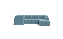 Load image into Gallery viewer, Ciello - Sectional - Aqua - High Angled
