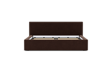 Load image into Gallery viewer, Ara Bed - King - Upholstered - Chocolate - Non-storage
