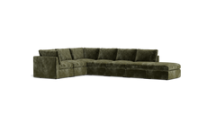 Load image into Gallery viewer, Ciello - Sectional - Sage - High Angled

