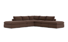 Load image into Gallery viewer, Ciello XL - Sectional - Chocolate - Regular Backrest

