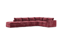 Load image into Gallery viewer, Ciello XL - Sectional - Bordeaux - Regular Backrest
