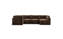 Load image into Gallery viewer, Ciello XL - Sectional - Espresso - High Angled
