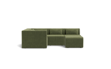 Load image into Gallery viewer, Atmosphere Sleeper Sofa &amp; Sectional - Regular Backrest - Cypress Green
