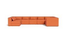 Load image into Gallery viewer, Atmosphere Sleeper Sofa &amp; Sectional - Regular Backrest - Tangerine
