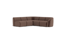 Load image into Gallery viewer, Cassini - Corner Sectional - Chocolate
